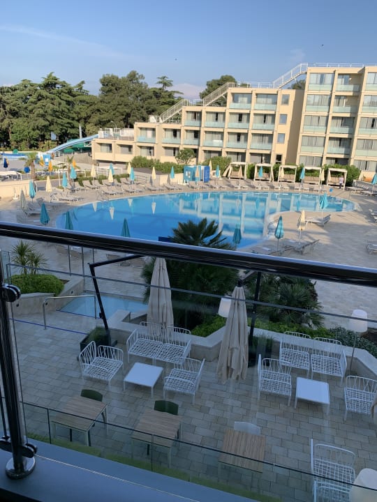 Ausblick Valamar Parentino Hotel