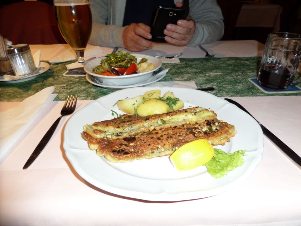 Herrliches Abendessen, Forelle Gasthof Reinbacher