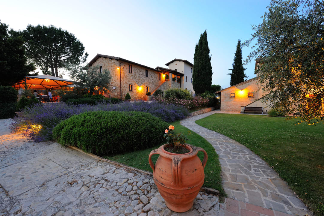 Vista del Casale Ristorante  Hotel Ripa Relais Colle Del Sole