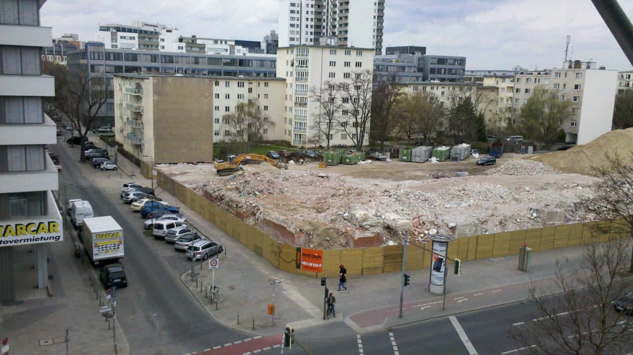 Ausblick zur Hauptstrasse Hotel Berlin, Berlin