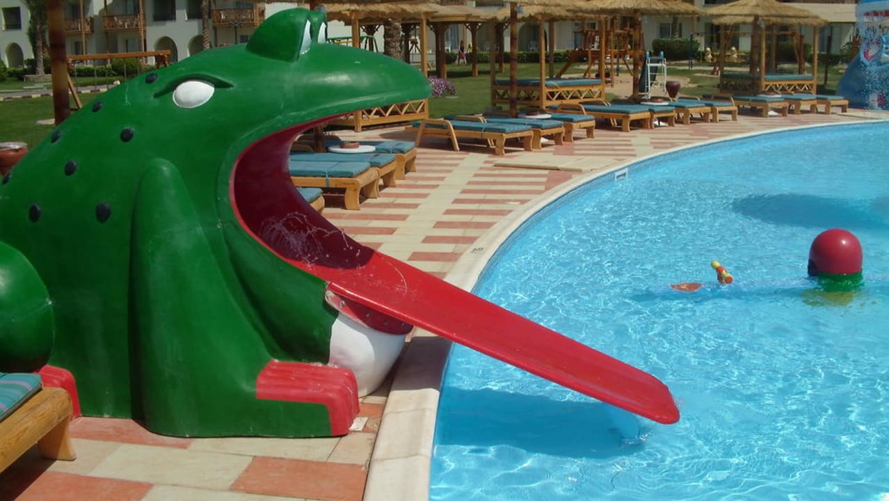 Frosch Wasserrutsche Pickalbatros Dana Beach Resort - Hurghada