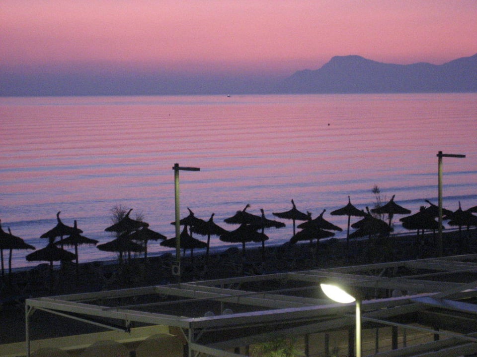 Balkonblick aus Zimmer 240 Sonnenaufgang The Sea Hotel by Grupotel - Adults only