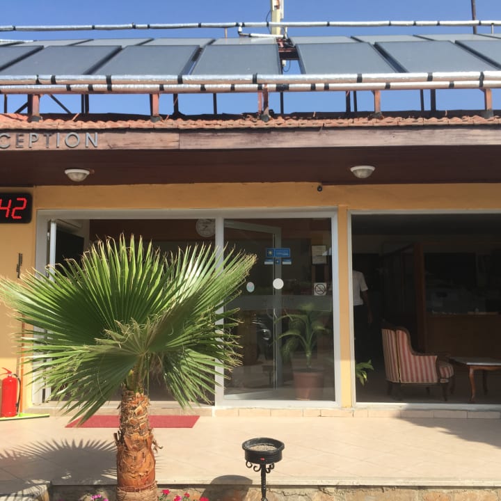 Rezeption Özlem Garden Hotel