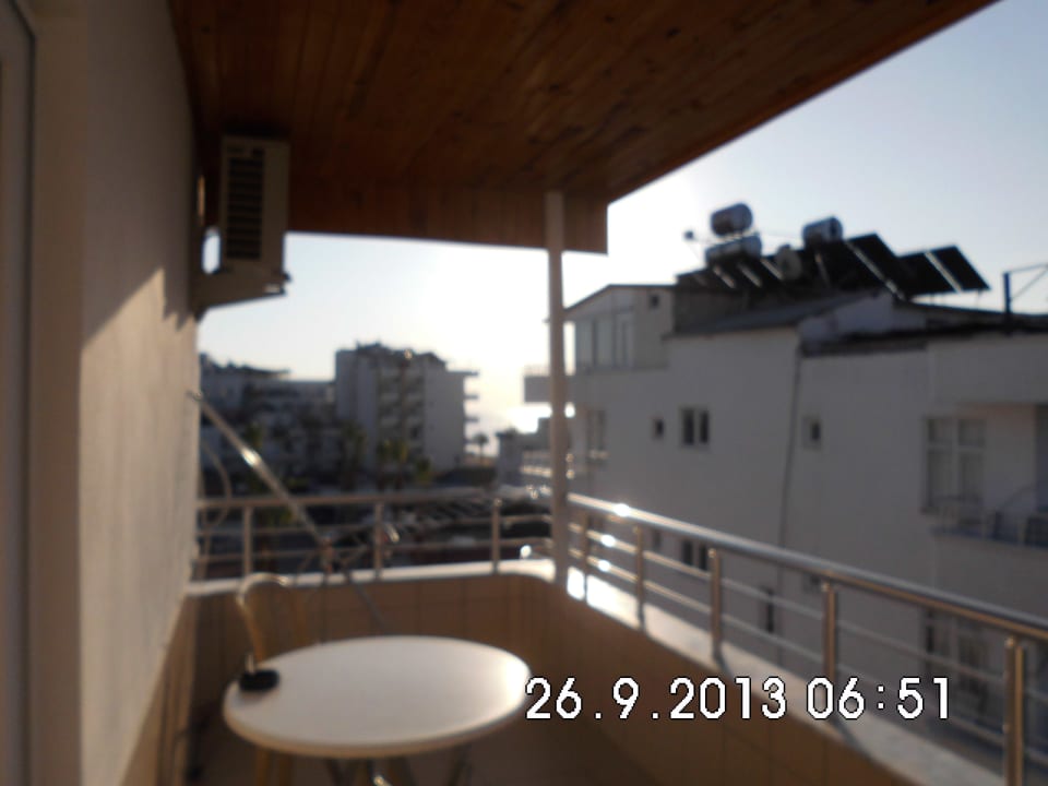 Balkon eines Zimmers Hotel Peine