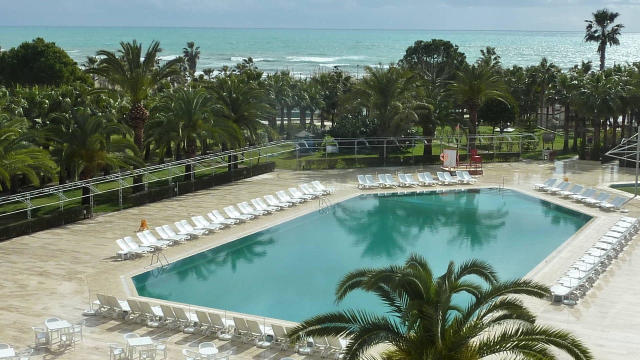 Am frühen Morgen Hotel Miramare Beach
