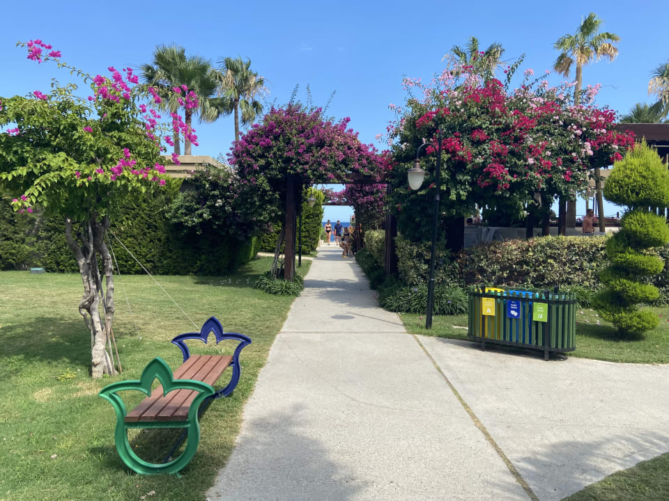 Gartenanlage Kilikya Palace Göynük