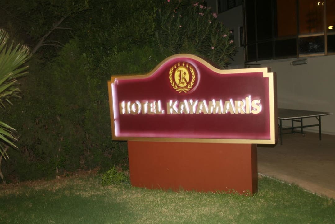 Schild Kaya Maris Kayamaris Hotel
