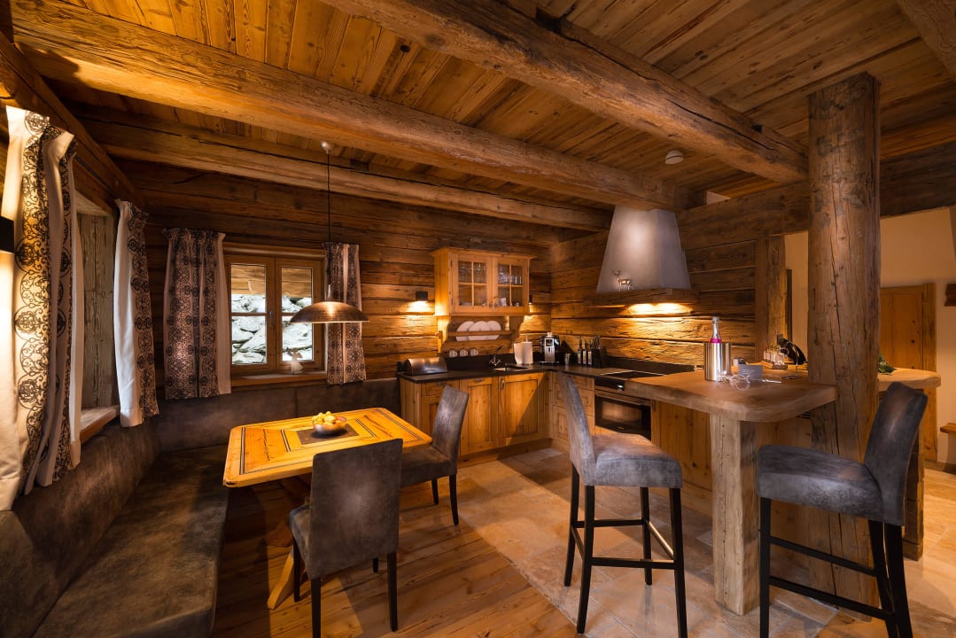 Chalet Wohnküche Chaletdorf Auszeit
