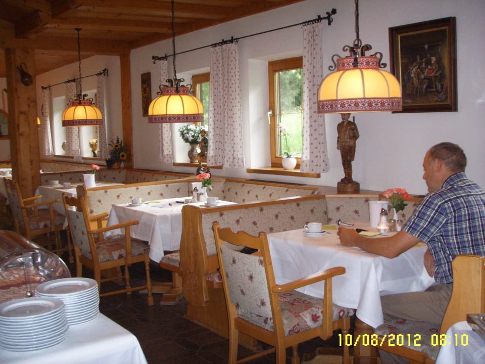 Das gemütliche Restaurant Alpenhotel Bergzauber