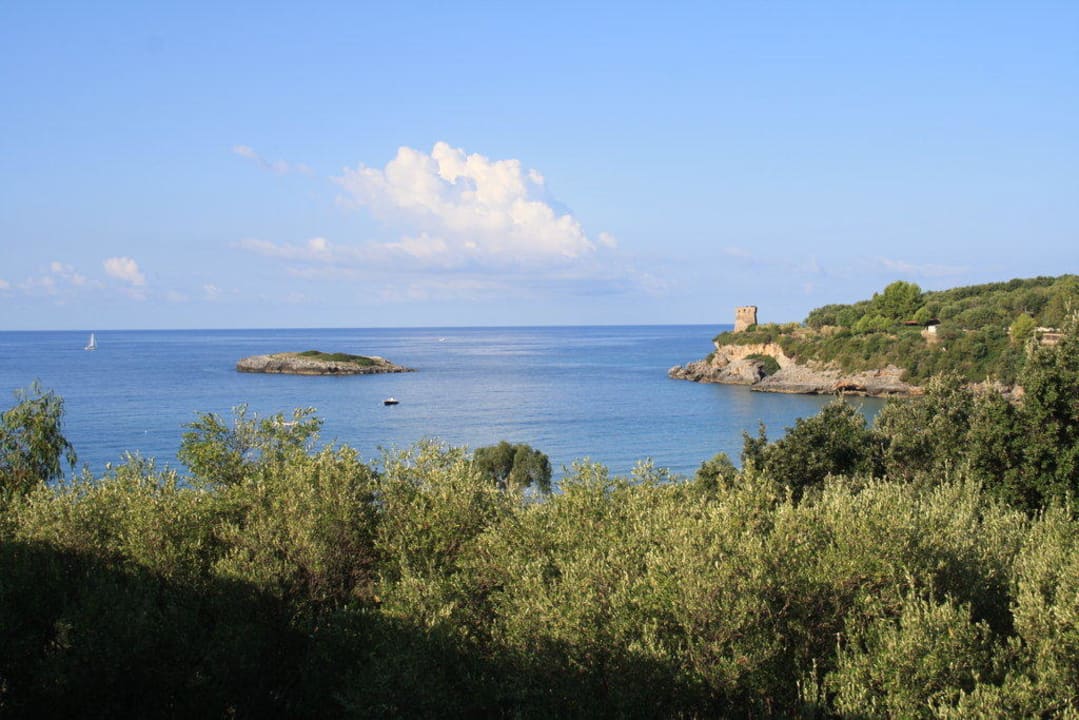 Ausblick vom Balkon Villa Torre delle Viole