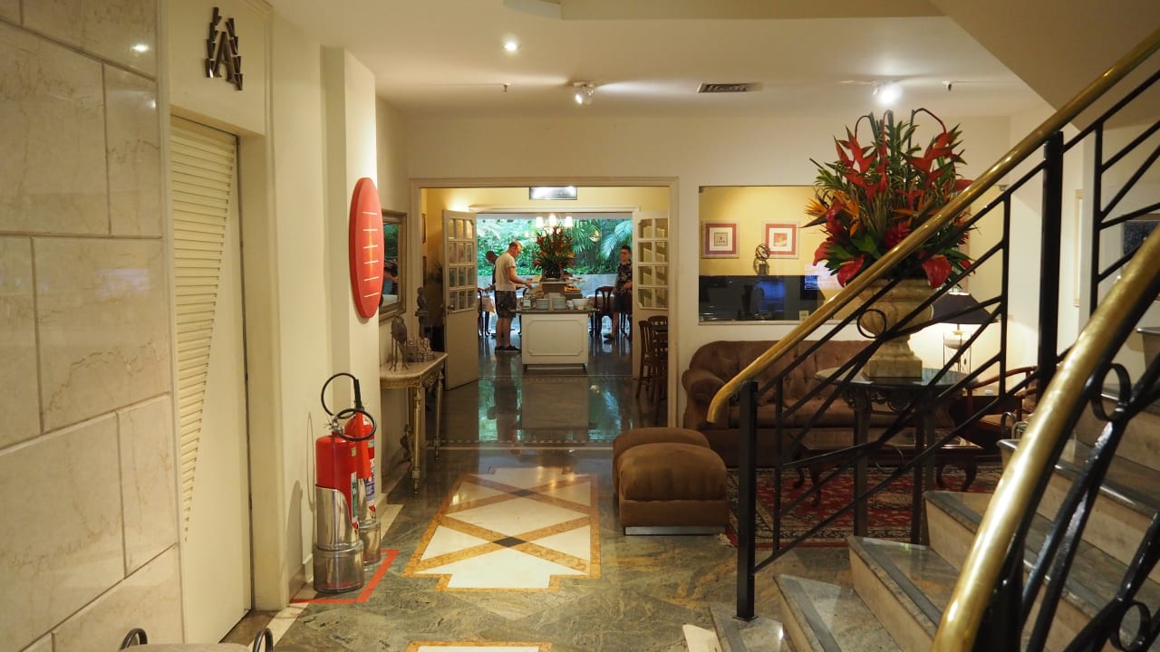 Lobby Hotel Augustos Copacabana