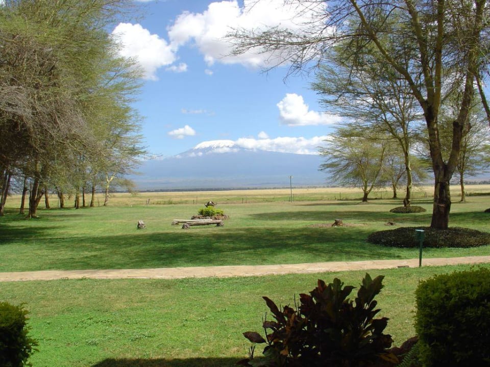 Aussicht aus unserem Zimmer in der Old Tukai Lodge Baobab Beach Resort & Spa