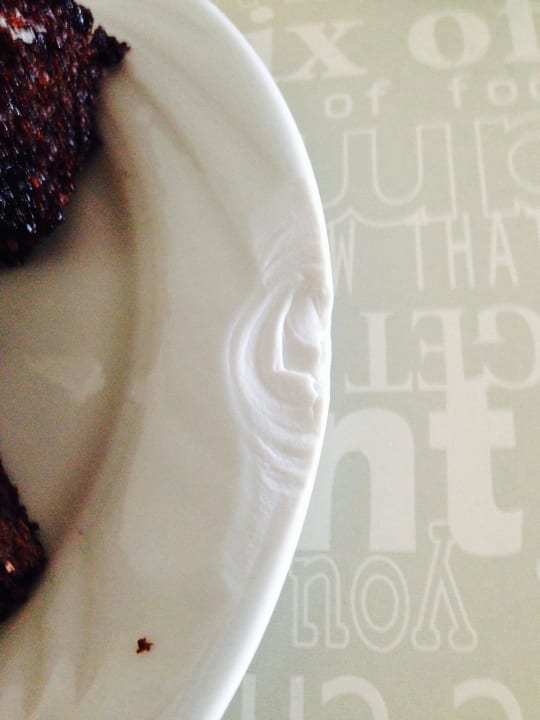 Auch die Teller hatte viele Kanten Side Mare Resort & Spa