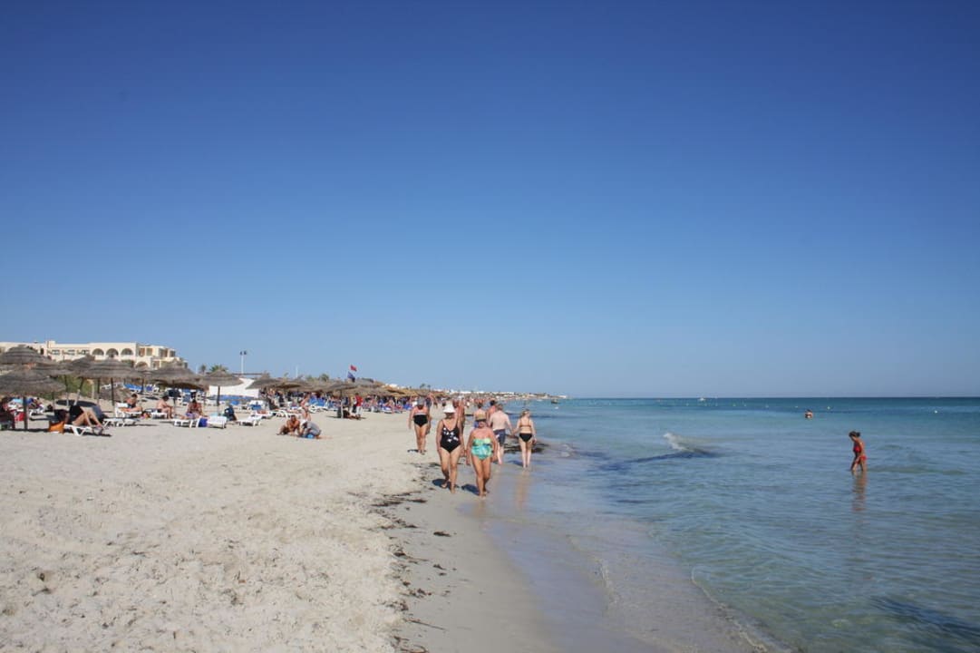 Der Strandabschnitt The Ksar Djerba Charming Hotel & SPA