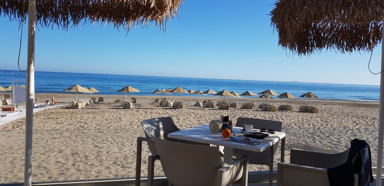 Ausblick Hotel Odyssia Beach