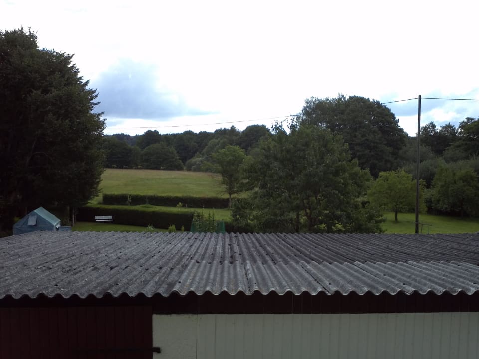 Blick vom Balkon Pension Müller