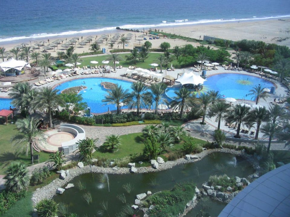 Pool-/Meerblick Hotel Le Meridien Al Aqah Beach Resort