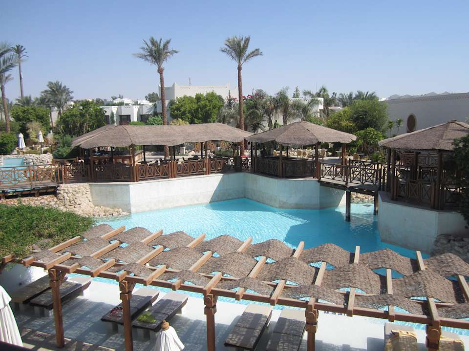 Blick vom Balkon des Restaurants Ghazala Gardens