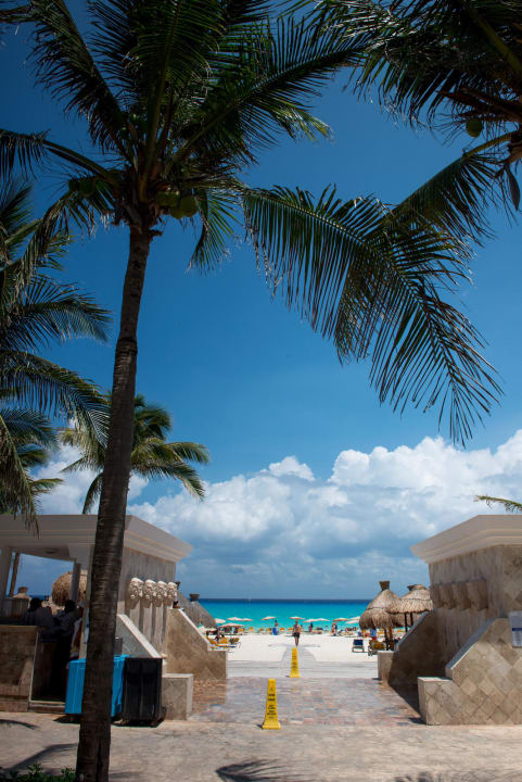 Duschen am Strand Iberostar Waves Quetzal