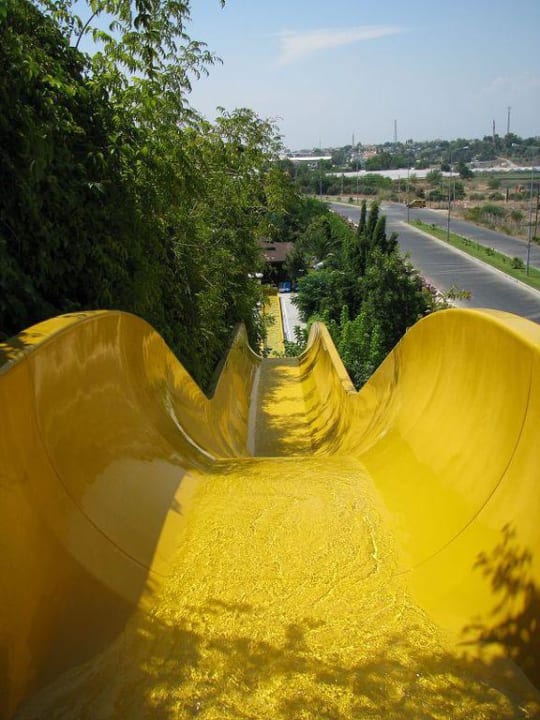 Rutsche im Aquapark Ali Bey Club