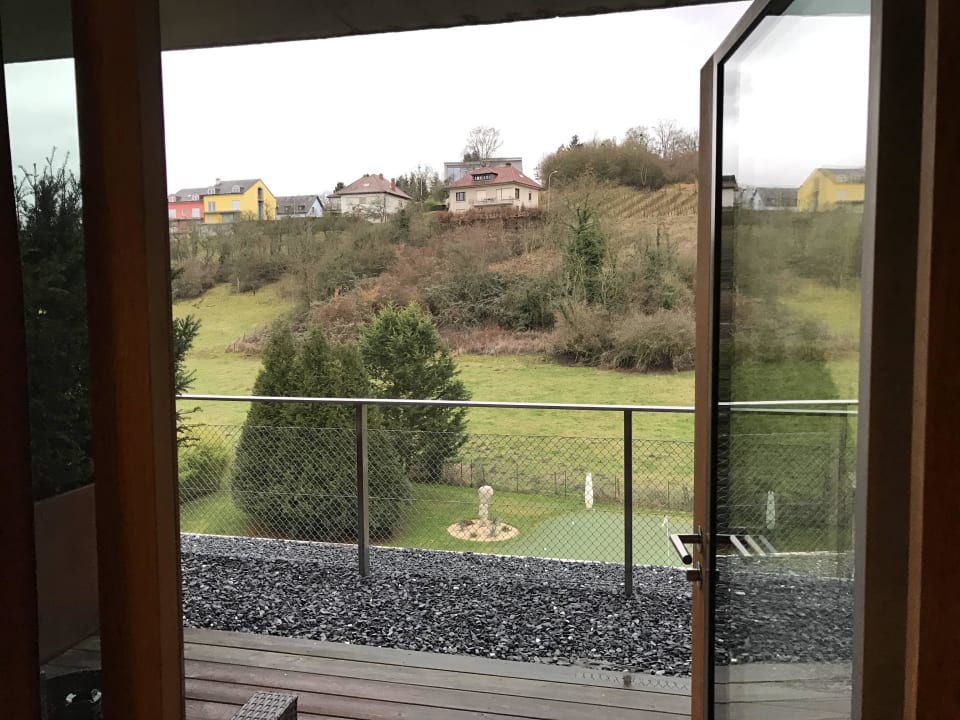 Ausblick Hotel de l'Ecluse