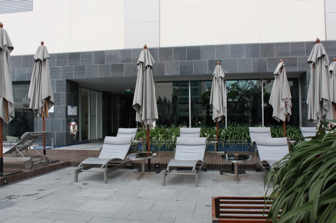 Terrasse am Pool Hotel Le Meridien Bangkok