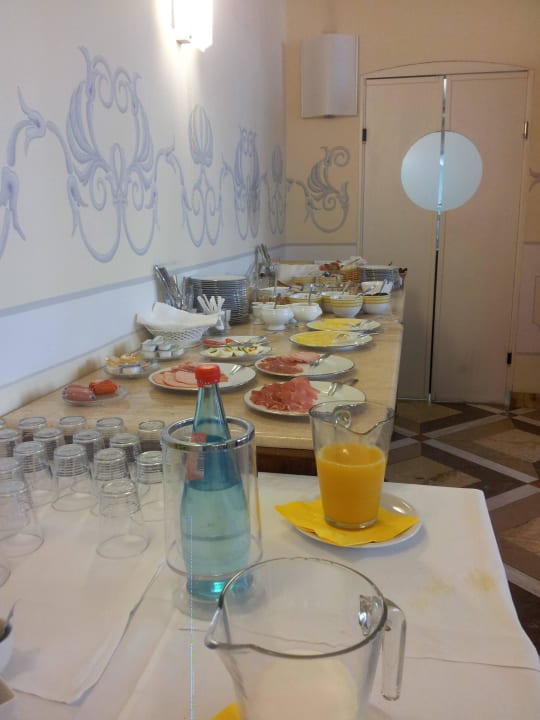 Frühstücksbuffet im Hotel Börse. Gästehaus im Flüsterbogen