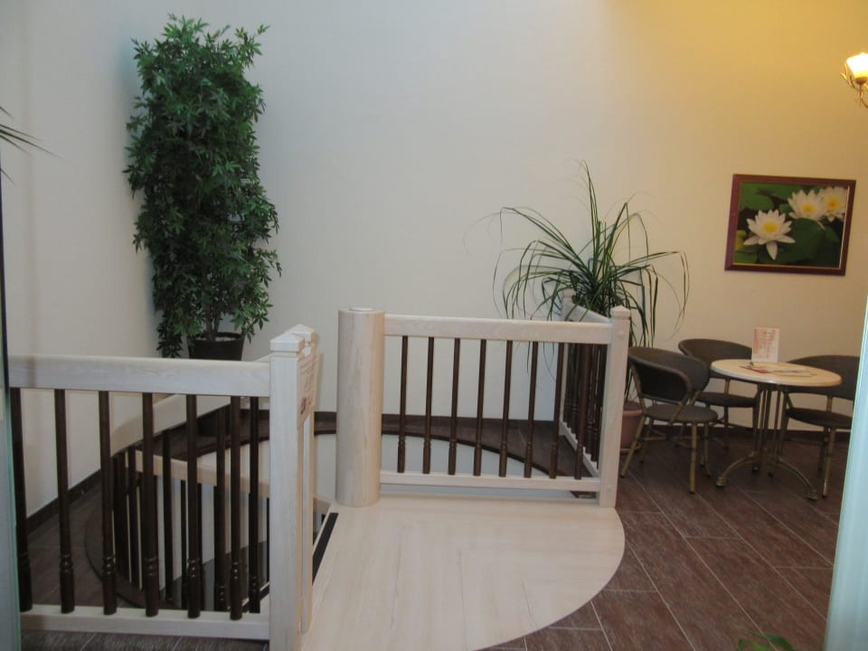 Aufstieg 2ter Stock Hotel Seeblick