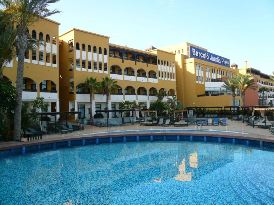 Blick vom Restaurant Bar Atlantico Occidental Jandía Royal Level - Adults only