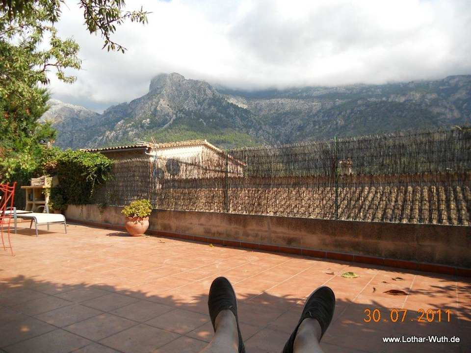 Aussicht vom Lieblingsplatz Villa Ideal