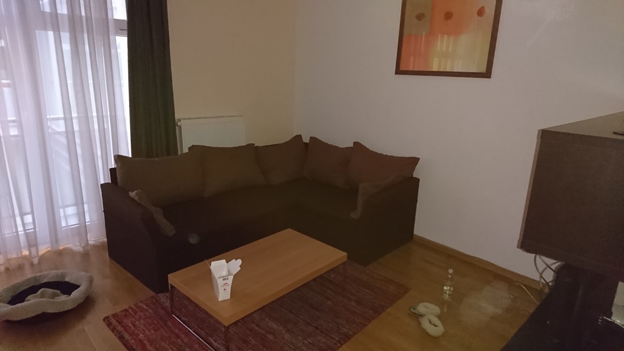 Sofa mit Schlaffmöglichkeiten Apartments Madison Serviced