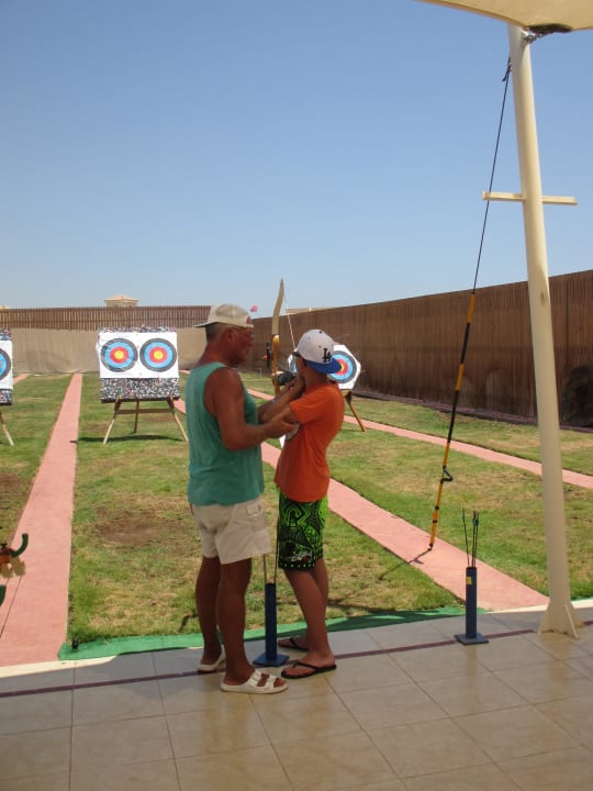Bogenschiessen mit Heribert Cleopatra Luxury Resort Makadi Bay