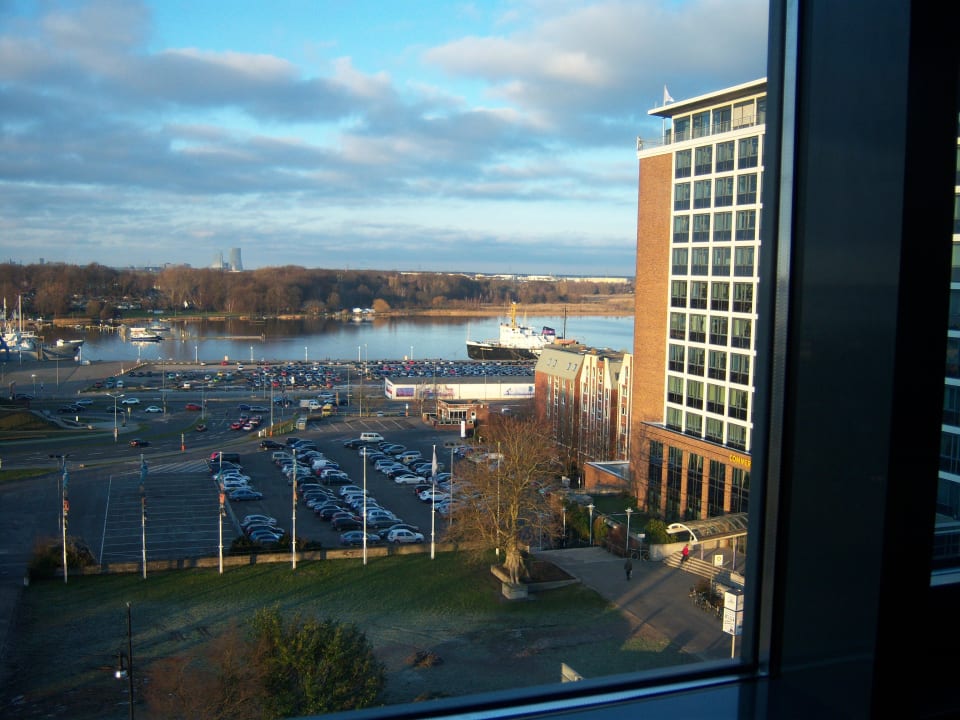 Ausblick vom Zimmer ScanHotels City Rostock