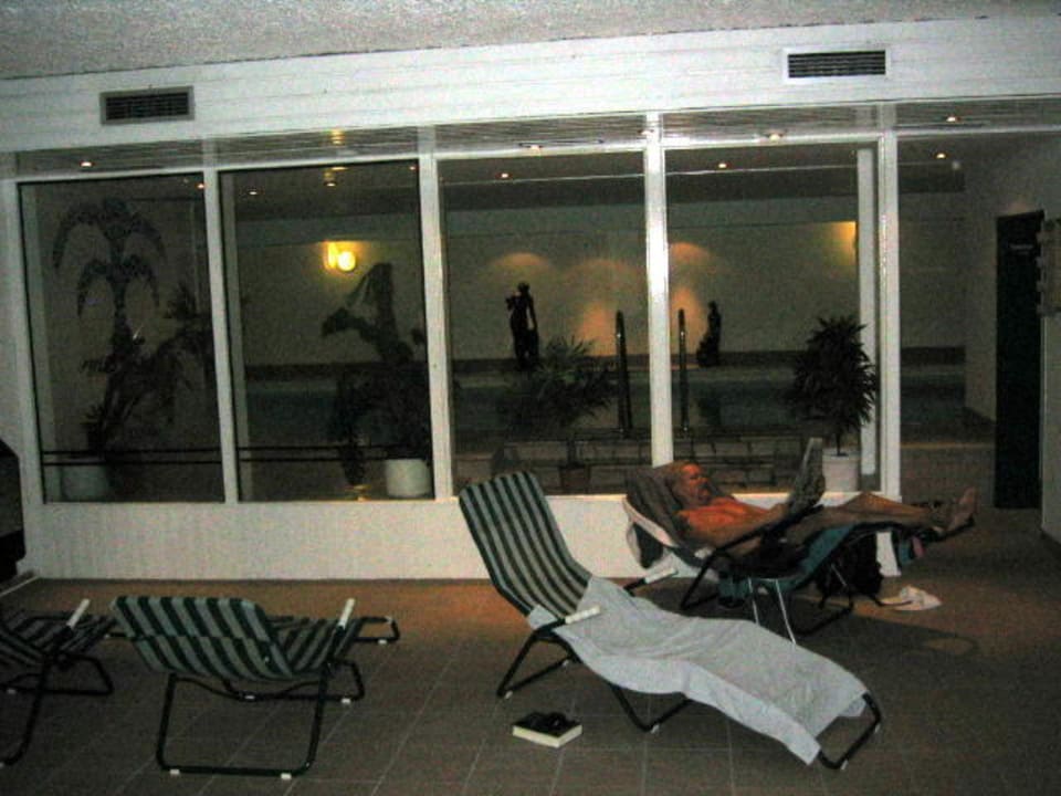 Ruhen nach der Sauna Landhotel Magdalenenhof