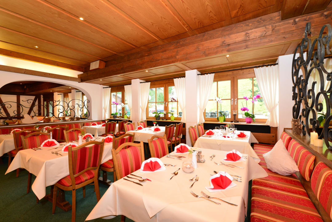 Das Restaurant im Sporthotel Familienhotel Kleinwalsertal