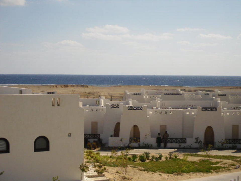 Blick vom Balkon  Hilton Marsa Alam Nubian Resort