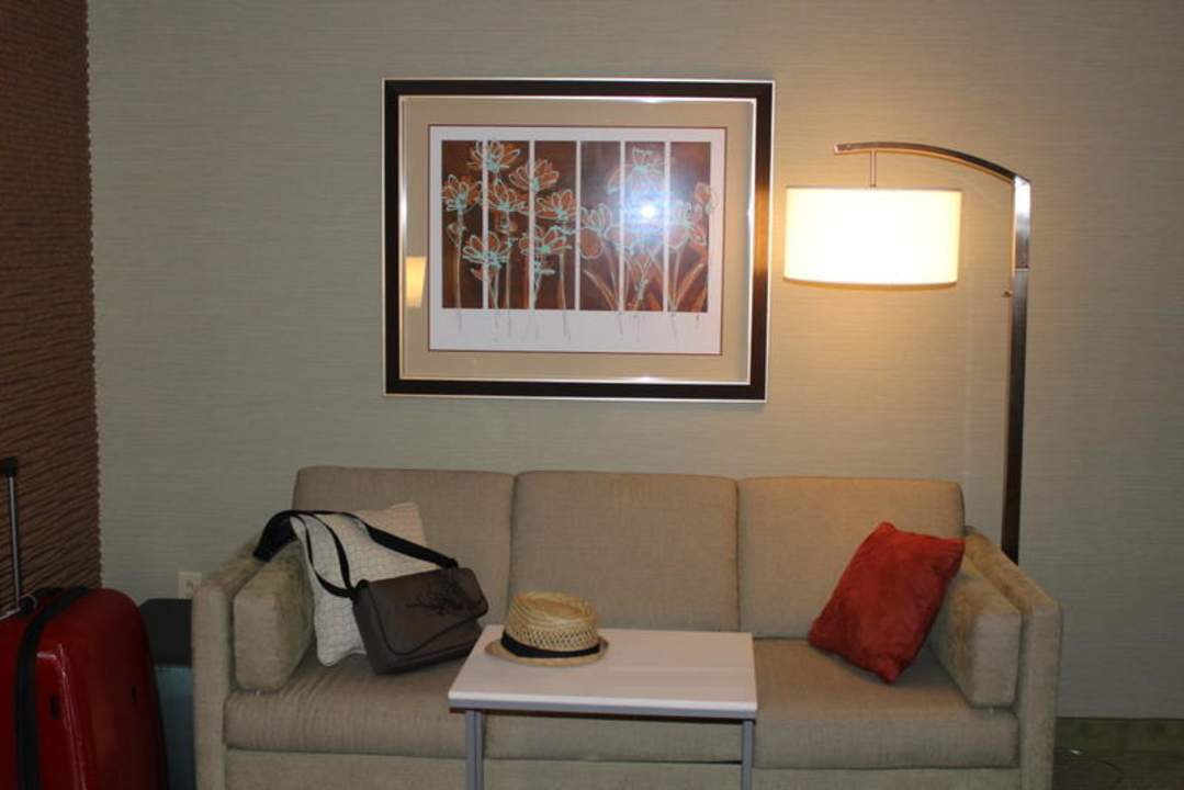 Sofa im Eingangsbereich Hotel Springhill Suites By Marriott Memphis Downtown