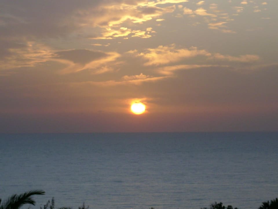 Sonnenaufgang vom Zimmerbalkon allsun App.-Hotel Esquinzo Beach