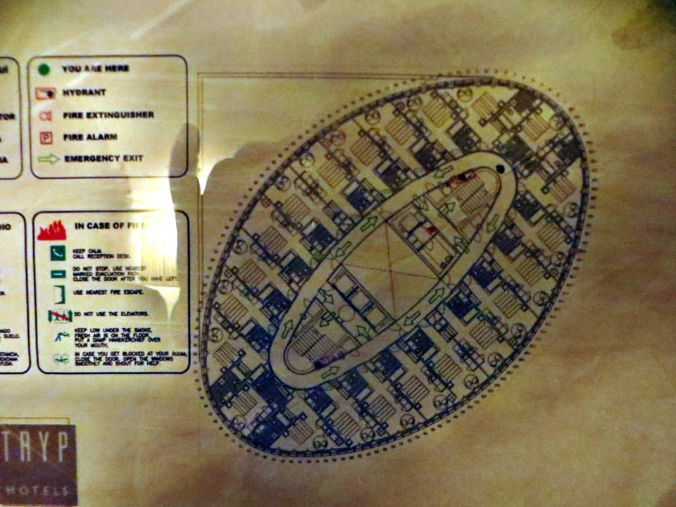 Rettungsplan Hotel Barcelona Condal Mar Affiliated by Meliá