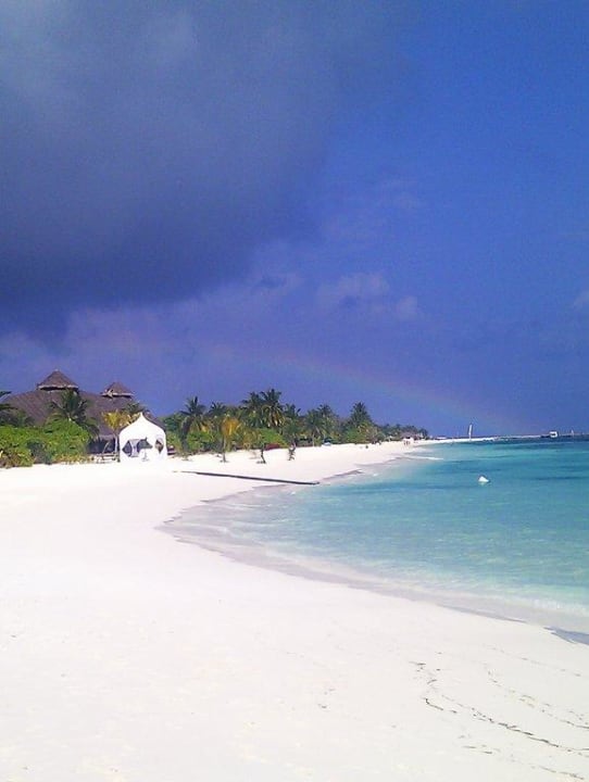 Ausblick von der Landzunge Kuredu Island Resort & Spa