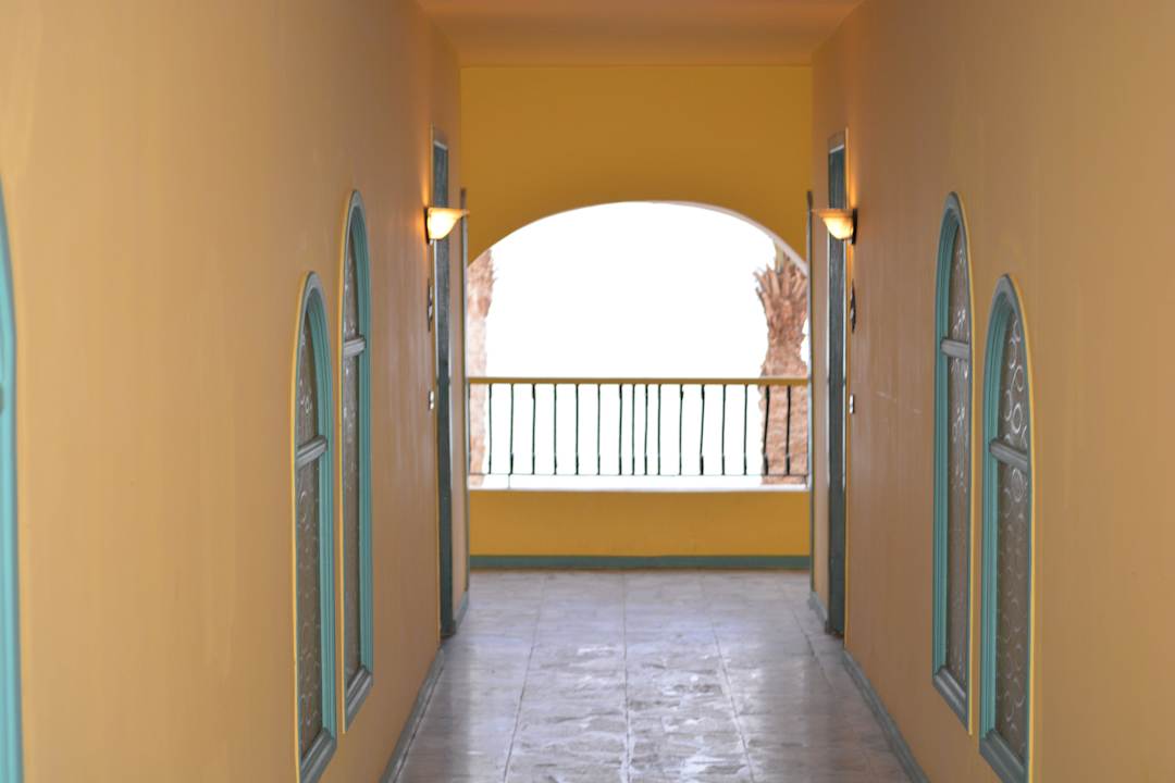 Blick zum meer Arabia Azur Resort