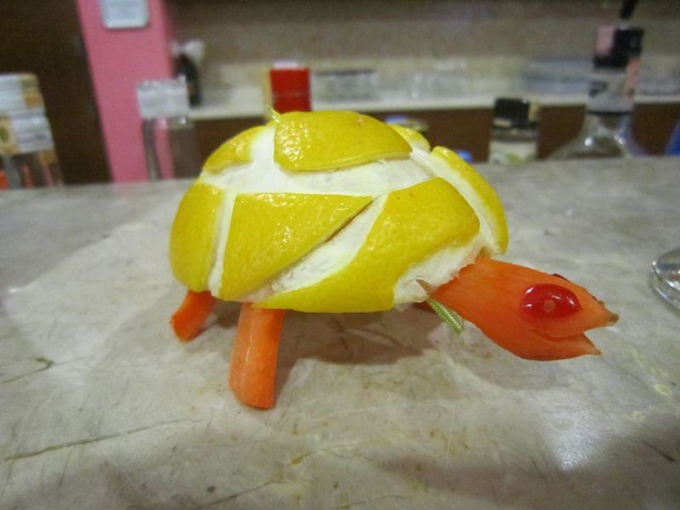 Kunstvolle Schnitzerei Sunis Evren Beach Resort Hotel & Spa