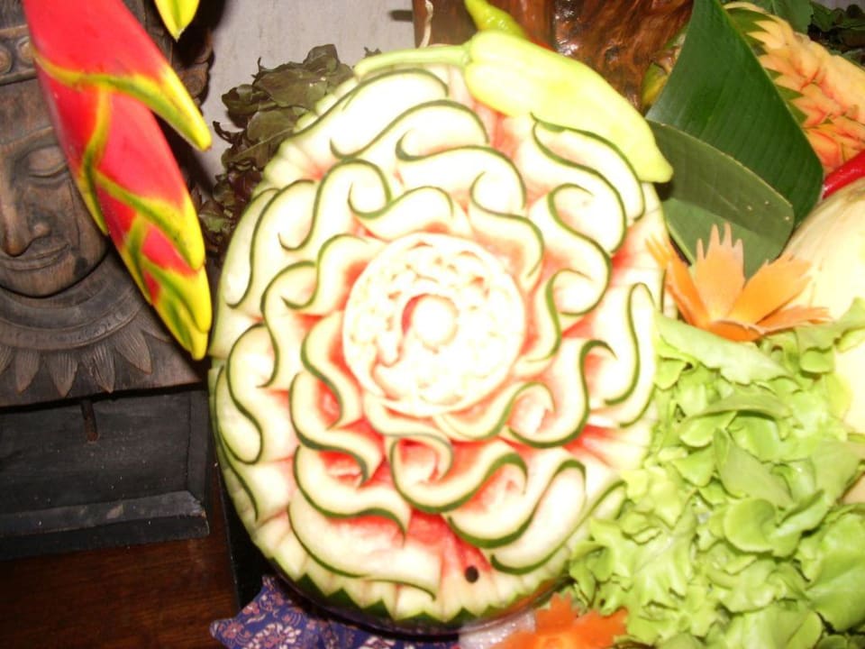 Blüte aus einer Melone Hotel Peach Hill Resort