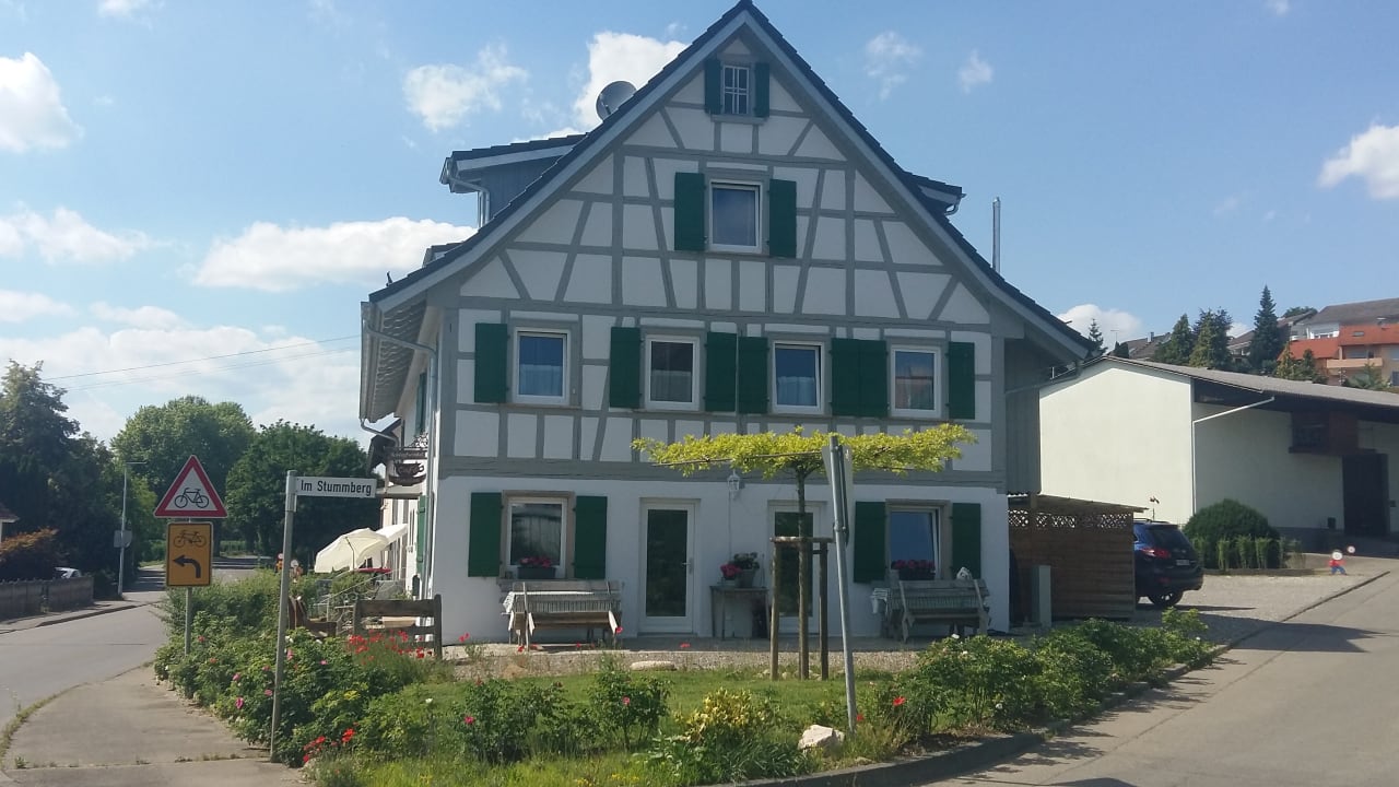 Außenansicht Pension Schlupfwinkel