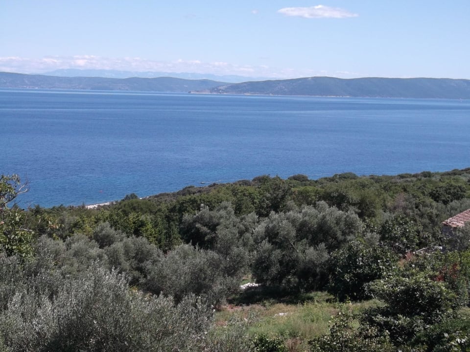 Blick vom Balkon  Haus Snasic
