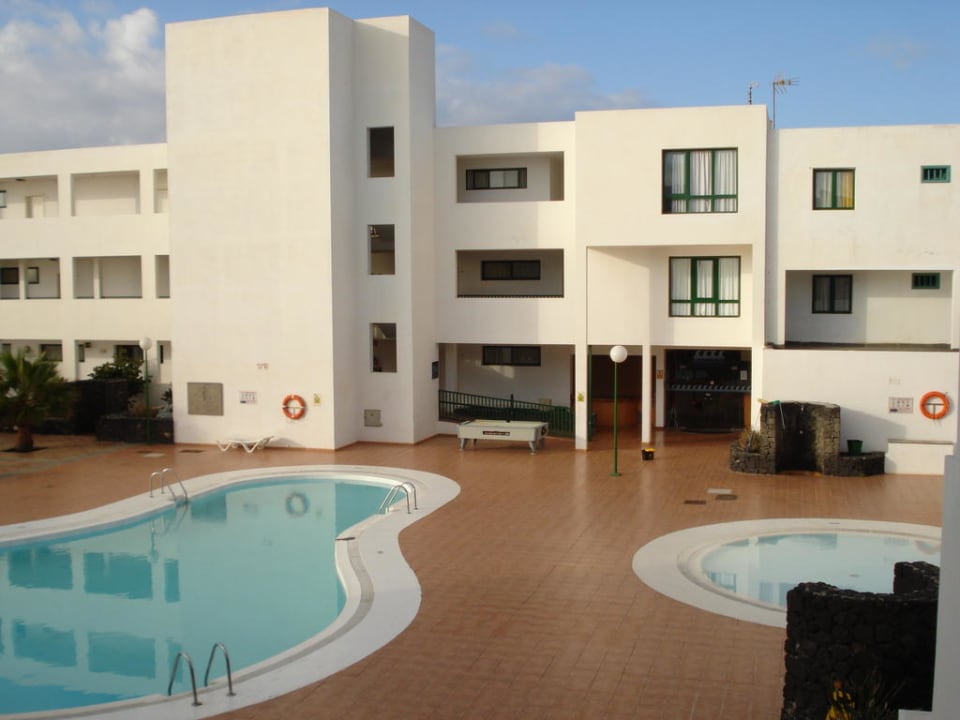 Blick vom Pool Apartments Galeon Playa