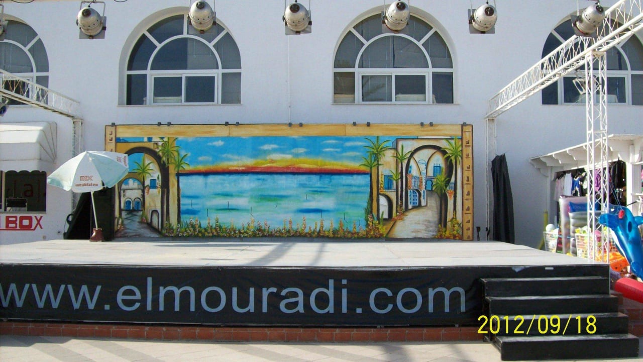 Animationsbühne El Mouradi Club Kantaoui