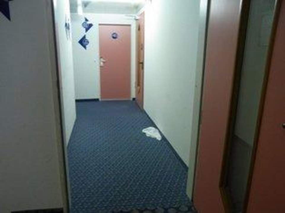Hotelflur ibis budget Hotel Chemnitz Sued West