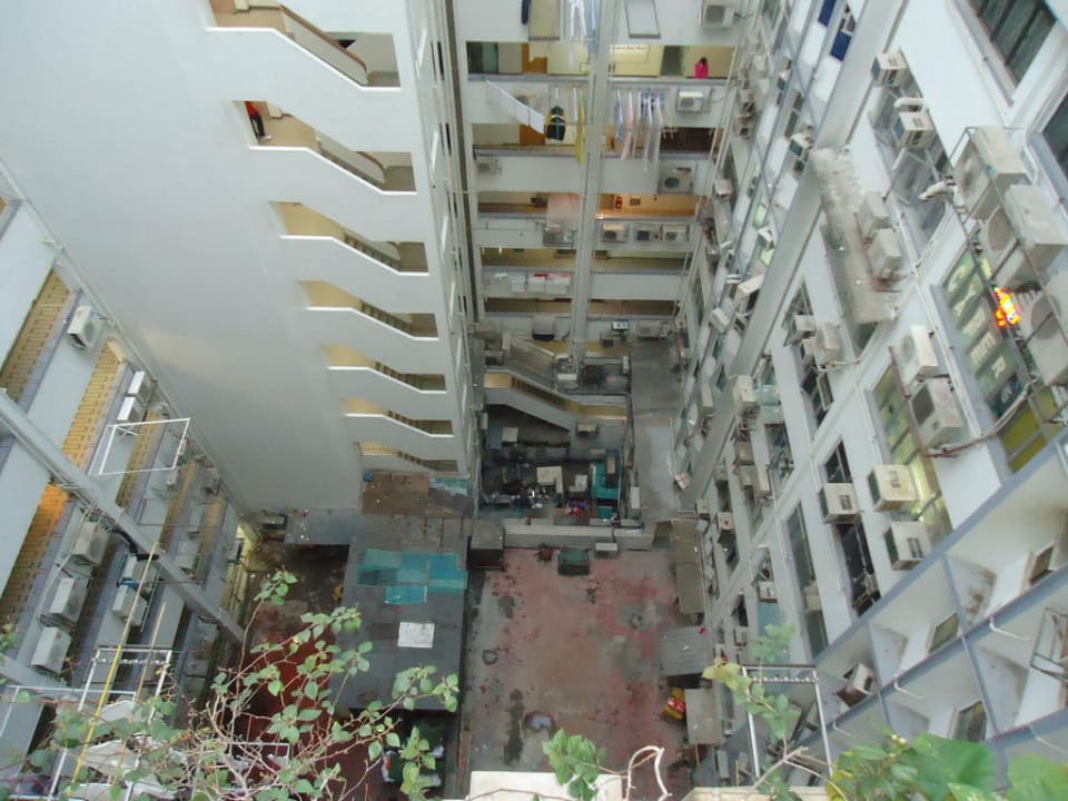 Innenhof USA Hostel Hong Kong