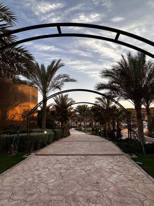 Gartenanlage Malikia Resort Abu Dabbab